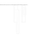Solid PVD interior handle for sliding lift doors, satin black Omak