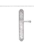 Brass door handle in a classic style with Swarovski® crystals on the back plate Armacao
