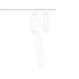 Nickel window handle Bodo