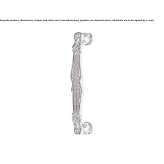 Handle in chrome-plated brass Wieda