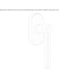 DK window handle, nickel Bodo