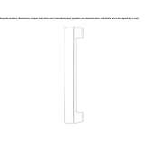 Handle in chrome-plated brass Inverell