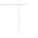 Cream nickel-plated lock Bodo