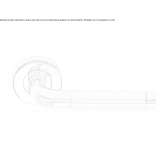 Klamka ze stali nierdzewnej na rozecie Prusice