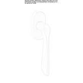 DK window handle made of brass Ibicarai