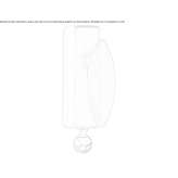 Klamka okienna DK nikiel z zamkiem Bodo