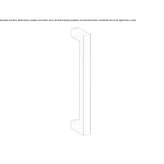 Stainless steel pulling handle Eime
