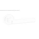 Brass door handle Gardere