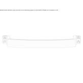 Nickel-plated window handle Bodo