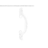 Brass pull handle Callas