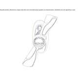 Window handle in chrome-plated brass with Swarovski® crystals Wundowie