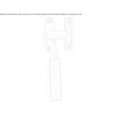 Klamka okienna niklowa Bodo