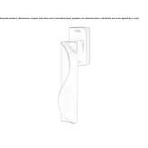 DK window handle with SmartBlock anti-burglary system Bennett