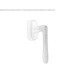 Bronze window handle Anthiro