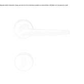 The handle on the rosette Masagua