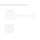 The handle on the rosette Camanche