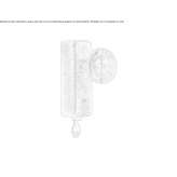 Bronze window handle with lock on the back plate Anthiro