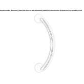 Brass pull handle Galax