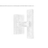 Bronze window handle on the back plate Anthiro