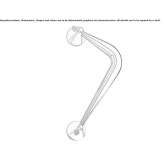 Brass pull handle Karagach