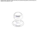 Brass door knob Harleigh