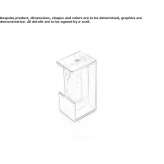 Recessed metal door handle Anthiro