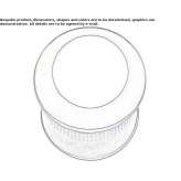 Recessed brass door handle Sunbury