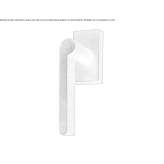 Iron window handle Anthiro
