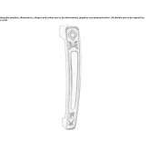 Brass pull handle Greoni