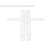 Iron door handle Anthiro