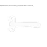 Iron door handle Anthiro