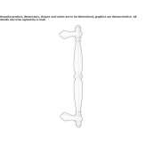 Brass pull handle Niscemi