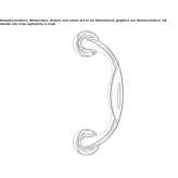 Brass pull handle Kdyne