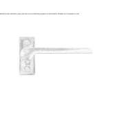 Bronze door handle on the back plate Anthiro