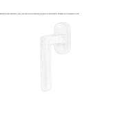 Metal window handle Anthiro