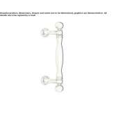 Brass pull handle Congosto