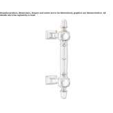 Brass pull handle Cretesti