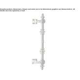 Brass pull handle Willcox