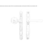 Bronze external handle Anthiro