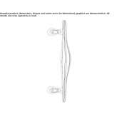 Brass pull handle Takeley