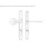 External handle with lock Anthiro