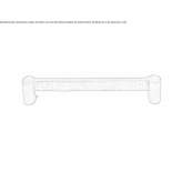 Metal pulling handle Anthiro