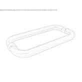 Stainless steel glass door handle Braglia