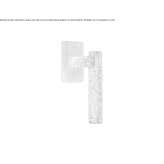 Metal window handle Anthiro