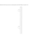Stainless steel pulling handle Sunbury