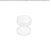 Brass door knob Caicara