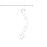Brass pull handle Sunbury