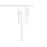 Brass pull handle Sunbury