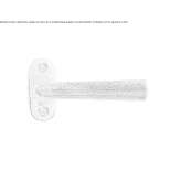 Bronze door handle on the back plate Anthiro