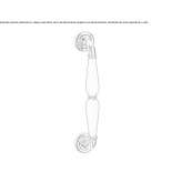 Brass pull handle Kalamata